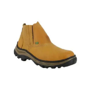 Botina de Segurança Solado de Borracha com Bico de PVC 1