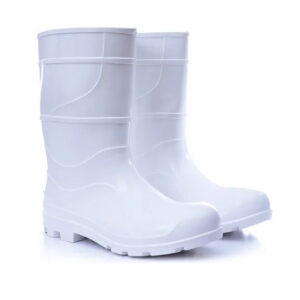Bota Branca PVC Impermeável