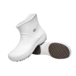 Bota Branca EVA Impermeável e Antiderrapante