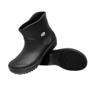 Bota Branca EVA Cano Longo Impermeável e Antiderrapante