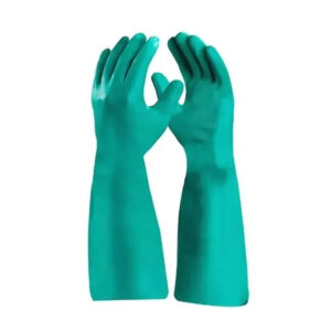 Luva em Borracha Nitrílica Antiderrapante na Palma – 46cm