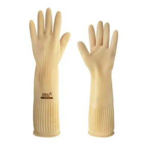 Luva de Látex Natural Ranhurada