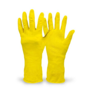 Luva Látex Amarela